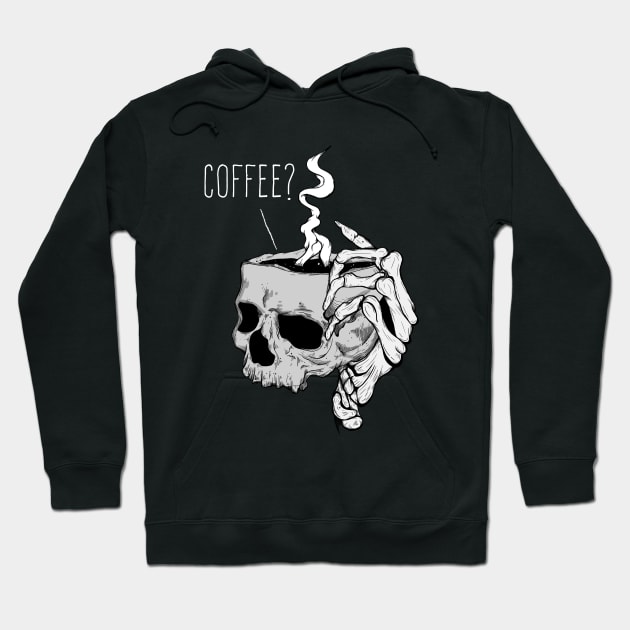 Coffee? Hoodie by Jess Adams